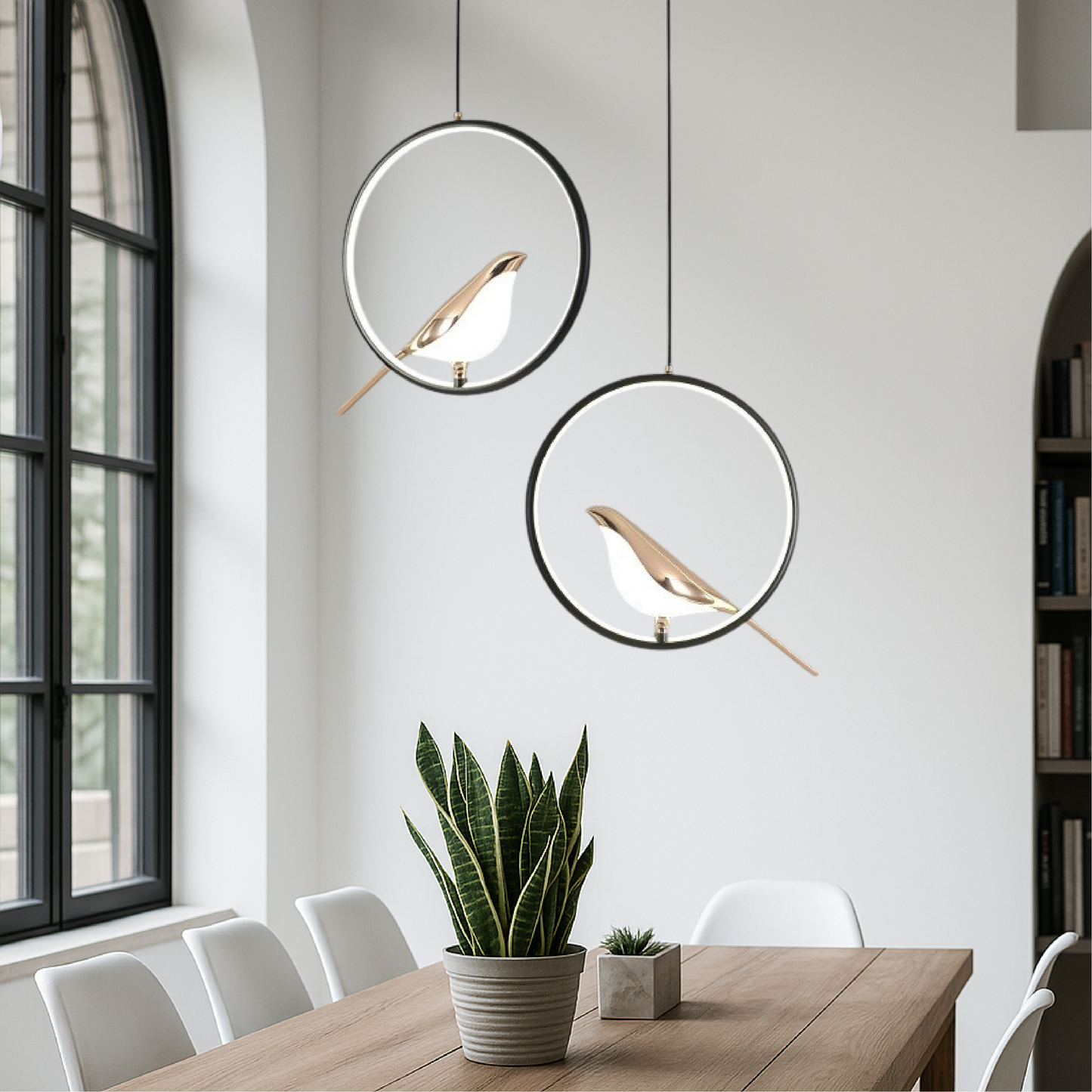 MrBird | Elegant Hanging Pendant Lamp for Sophisticated Interiors