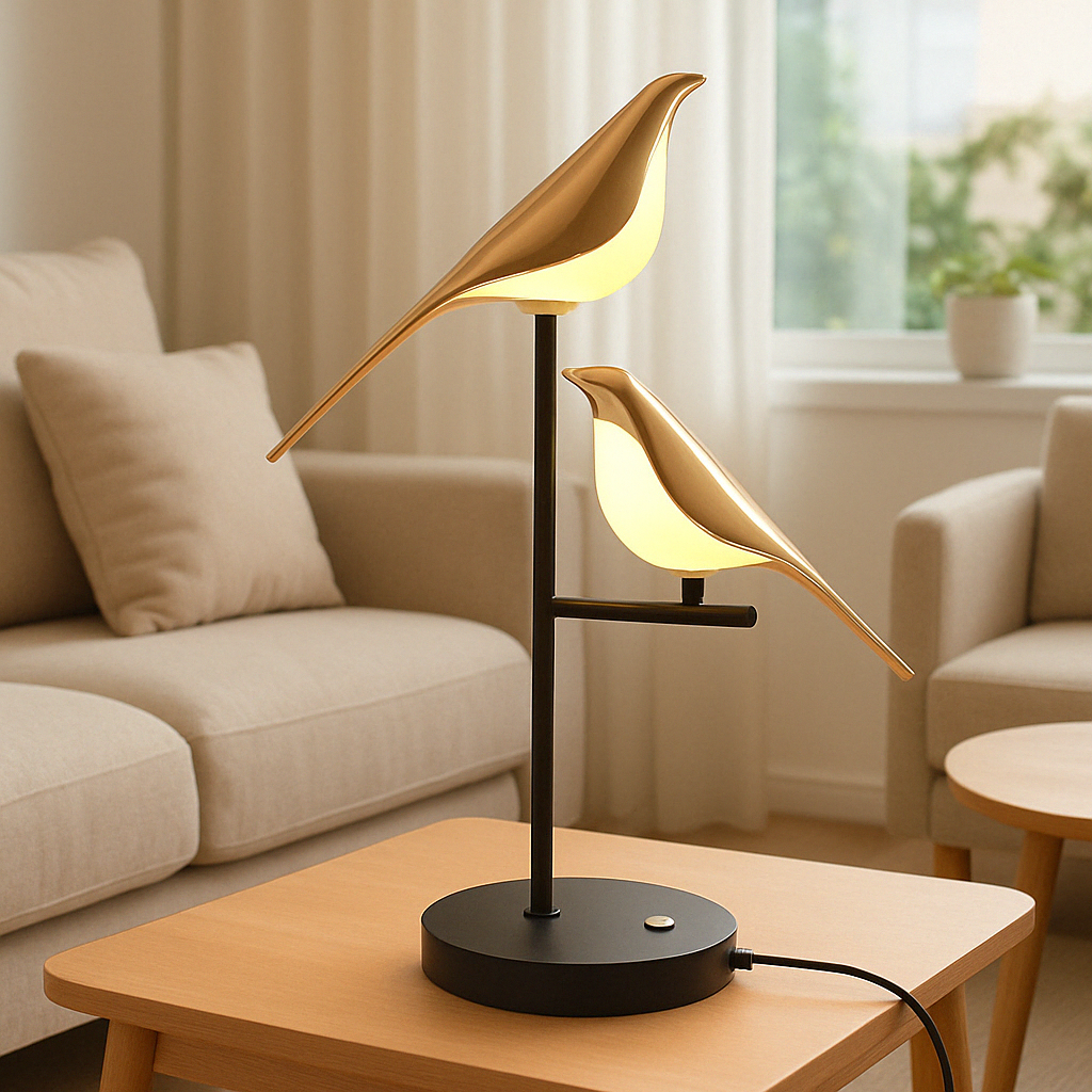 Mrbirdy | Minimalist Contemporary Table Lamp