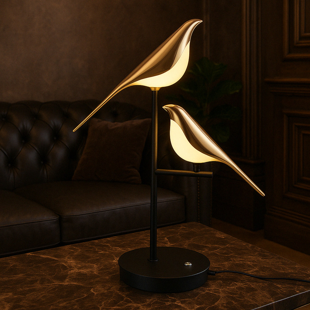 Mrbirdy | Minimalist Contemporary Table Lamp