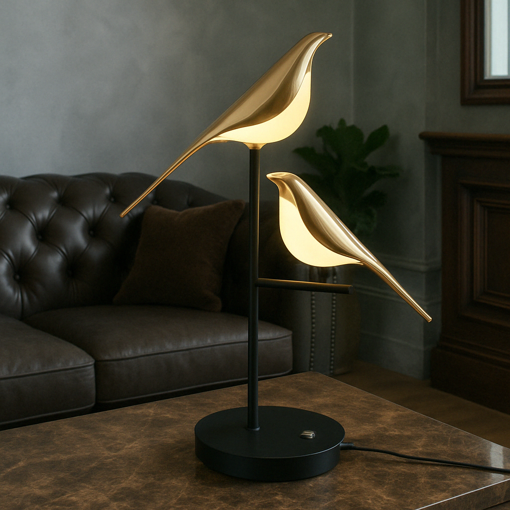 Mrbirdy | Minimalist Contemporary Table Lamp