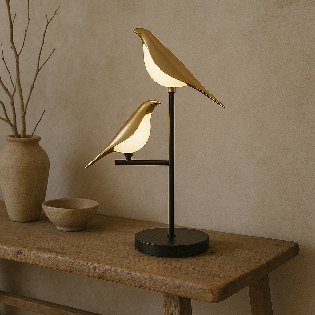 Mrbirdy | Minimalist Contemporary Table Lamp