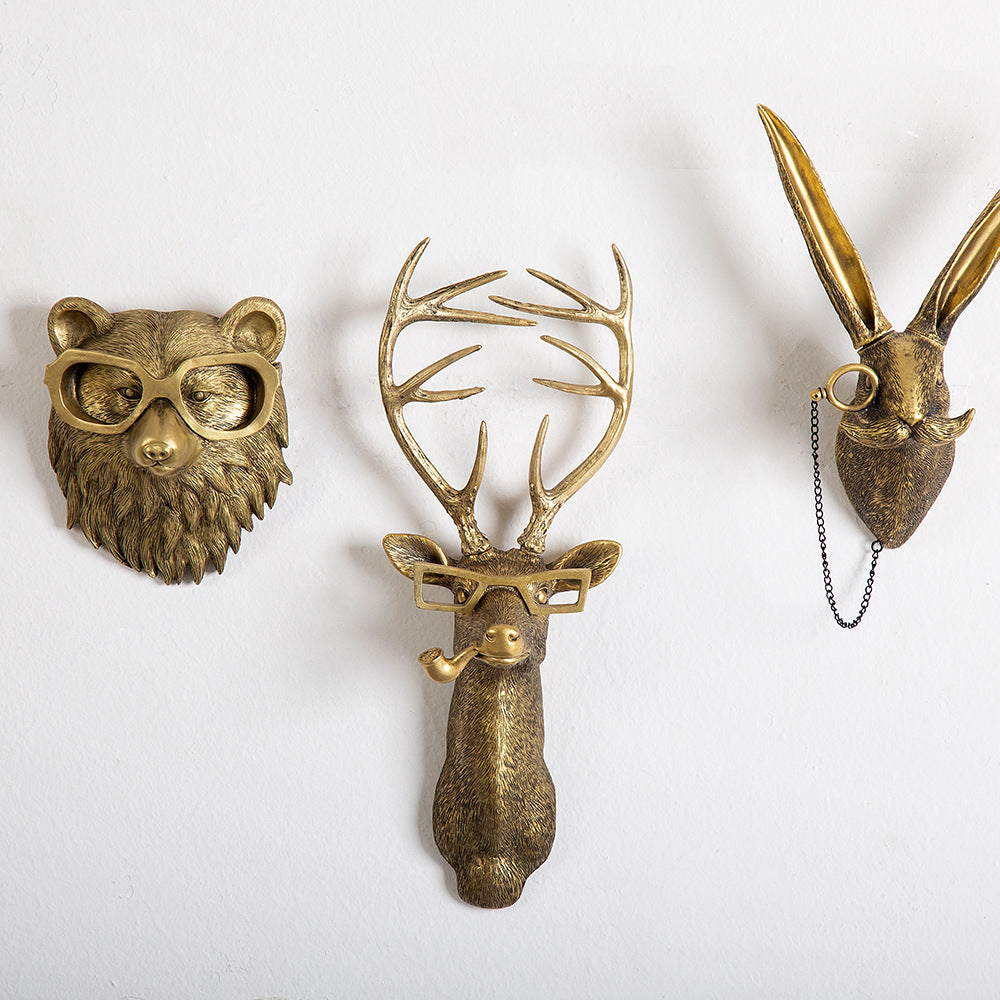 RegalAntler – Contemporary Stag Wall Decor for Bold Interior Statements
