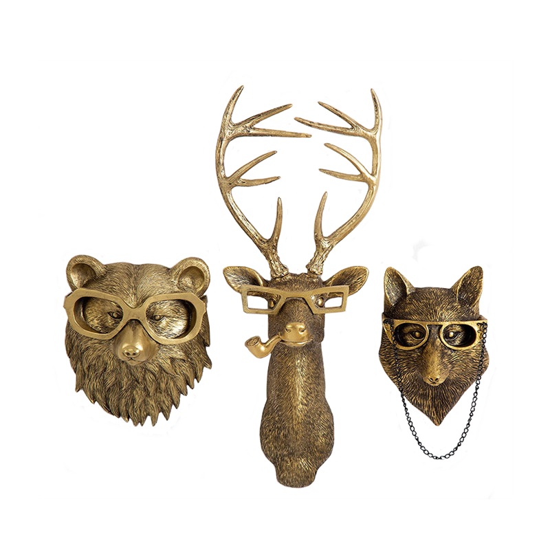 RegalAntler – Contemporary Stag Wall Decor for Bold Interior Statements