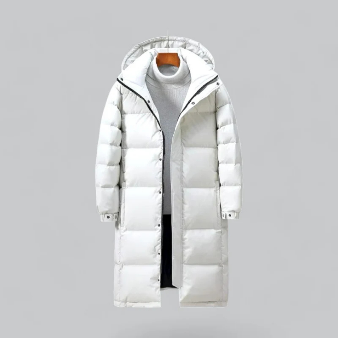 Nolan | Stylish Men’s Winter Puffer Jacket with Hood — Warm and Durable