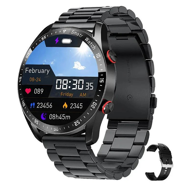 GlucoTrack | Non-Invasive Smartwatch for Blood Sugar & Health Monitoring
