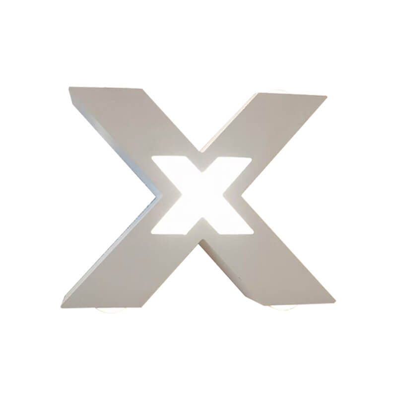 X-Lume Pro – Weatherproof X-Shape LED Wall Light for Enhanced Exterior Illumination