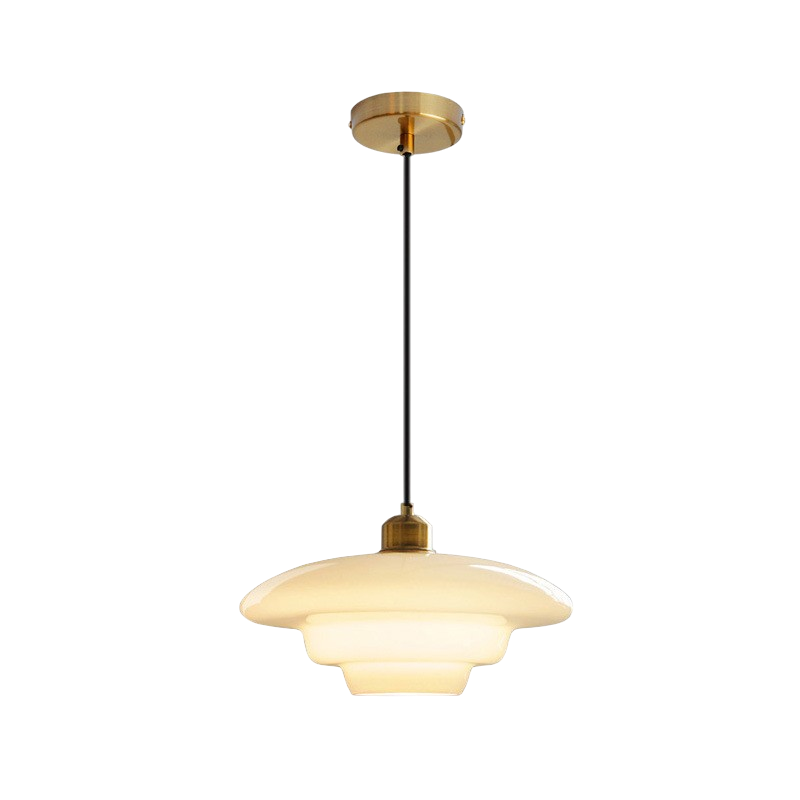 Olynt | Luminous Milky Glass Pendant Lamp for Stylish Living Spaces