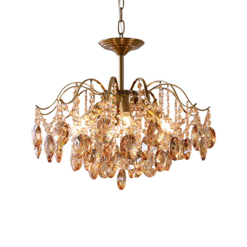 Omira | Crystal Retro Chandelier with Luxury Touch