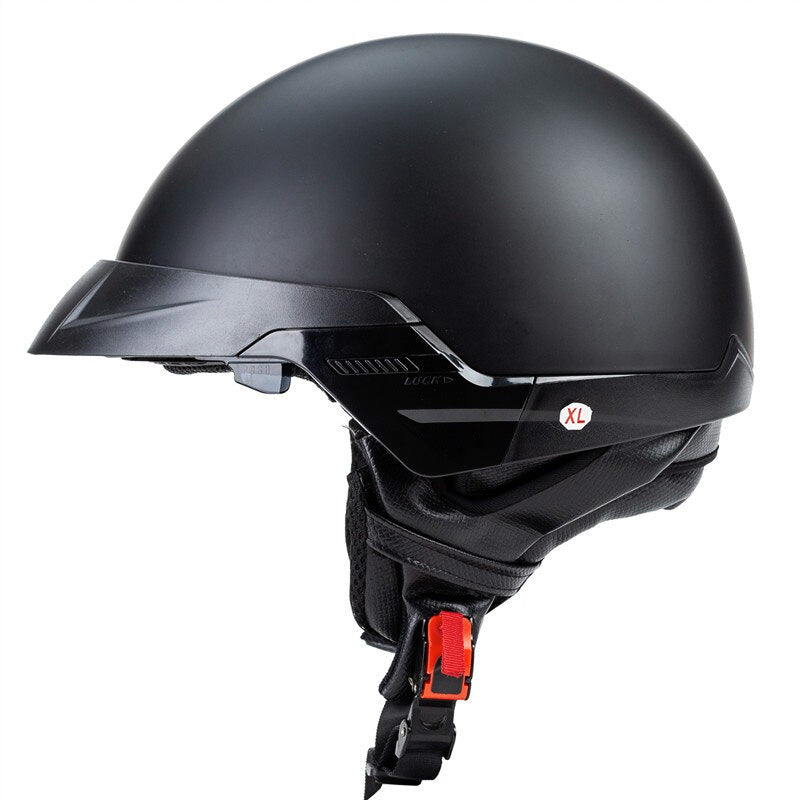 Open Cruiser Motorcycle Helmet DOT Approved Lightweight Design