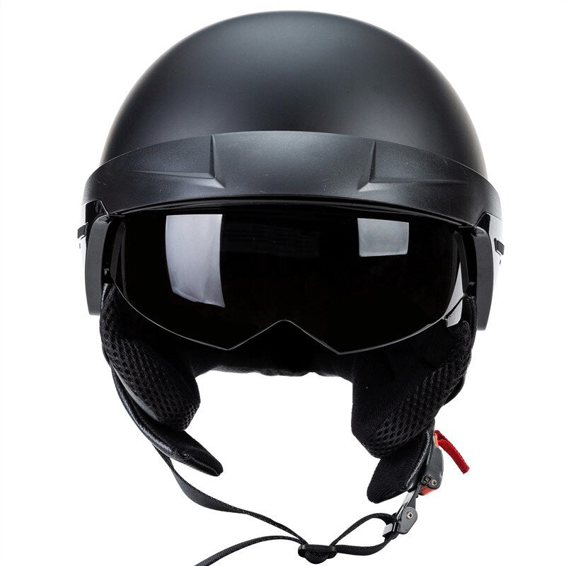 Open Cruiser Motorcycle Helmet DOT Approved Lightweight Design