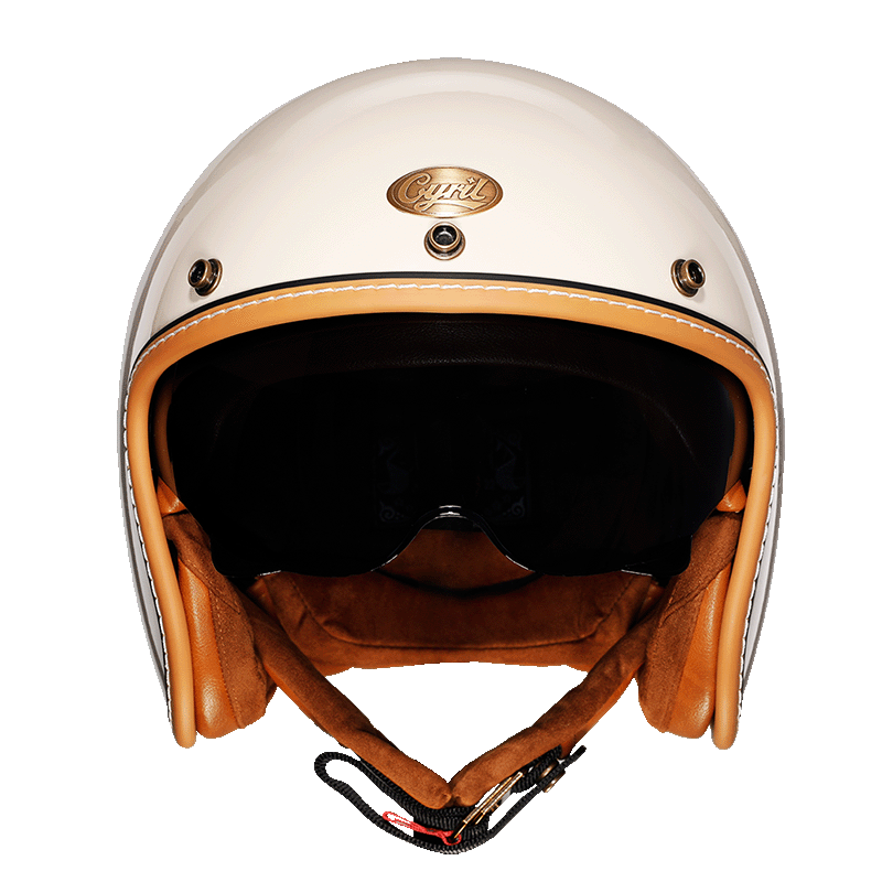 Open Face Helmet Retro Lightweight ABS with EPS Foam
