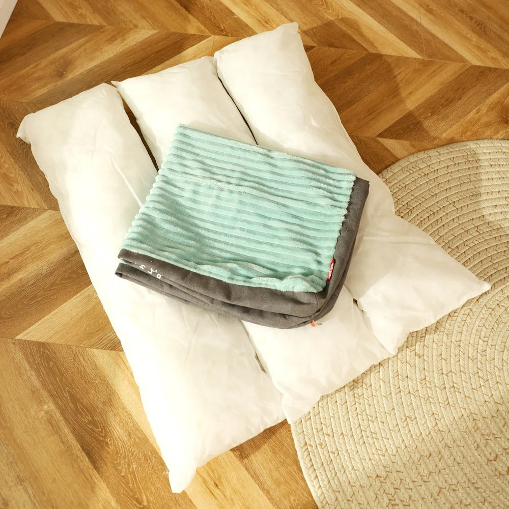 Comfortable Orthopedic Dog Bed for Large Breeds with Supportive Foam – Non-Slip Fleece Design