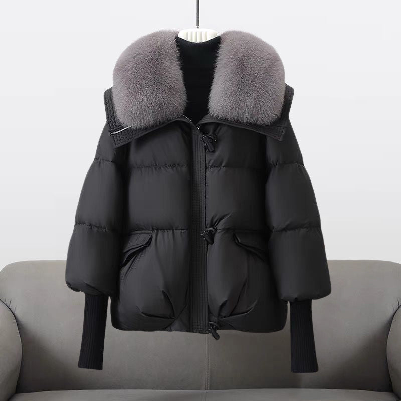 Oslo | Women's Warm Short Coat with Padded Hood