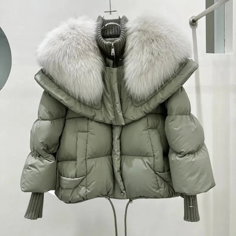 Oslo | Women's Warm Short Coat with Padded Hood