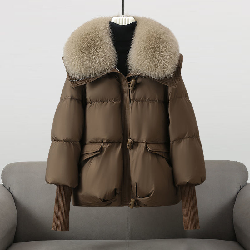 Oslo | Women's Warm Short Coat with Padded Hood
