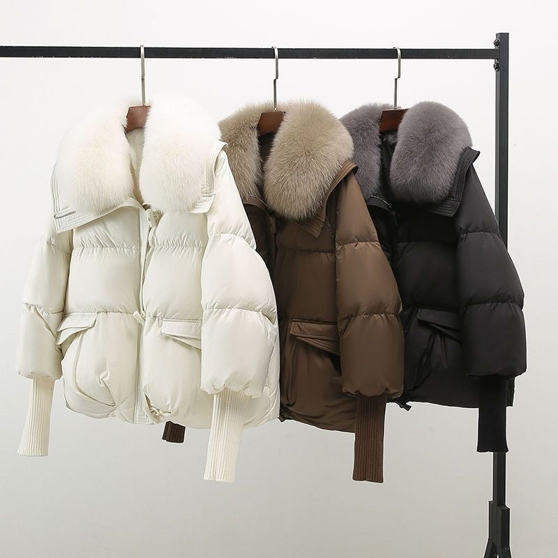 Oslo | Women's Warm Short Coat with Padded Hood