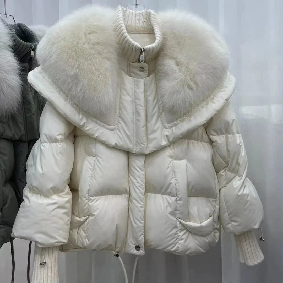 Oslo | Women's Warm Short Coat with Padded Hood