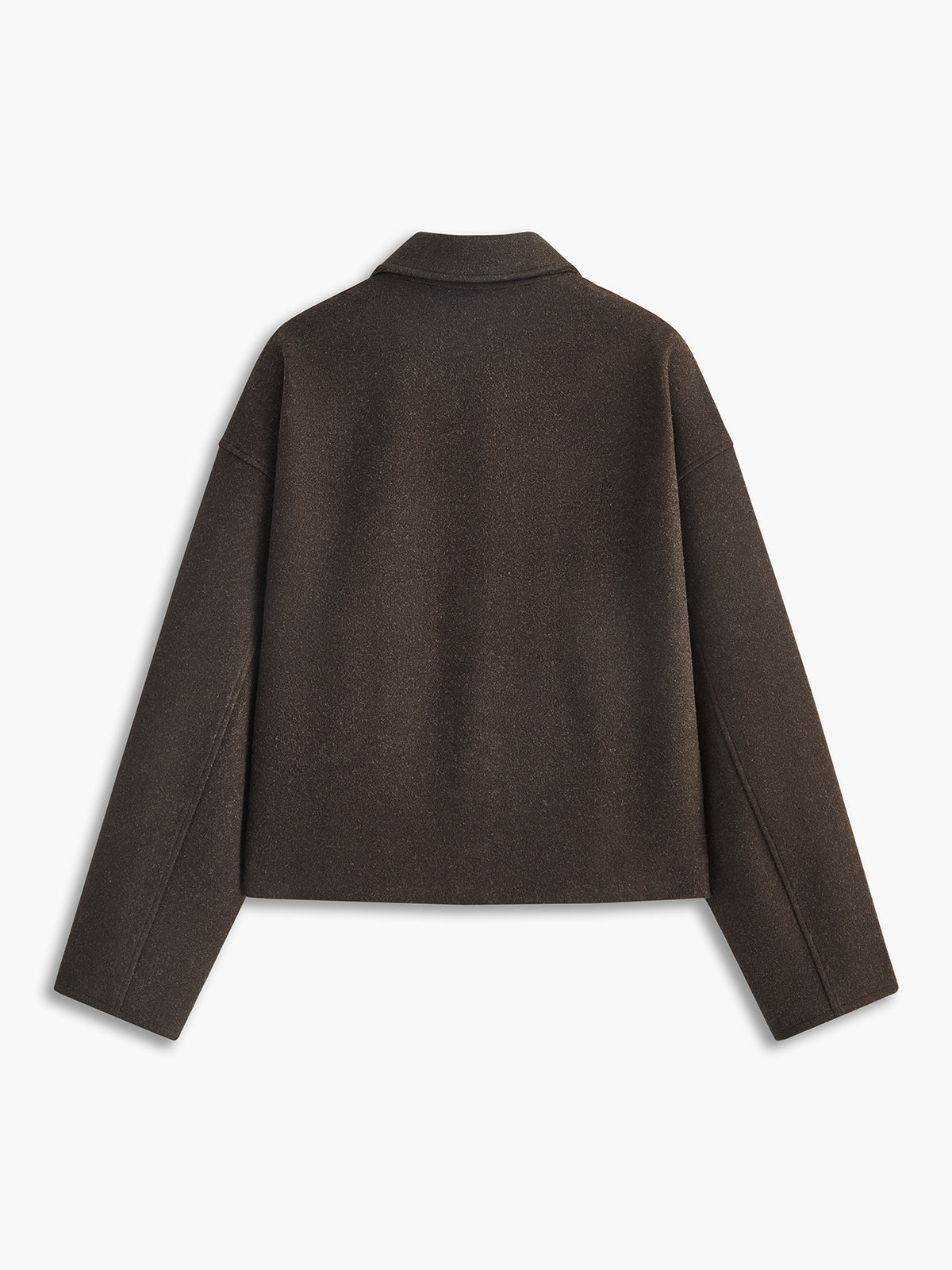 Paris | Timeless Plain Zipper Tweed Jacket