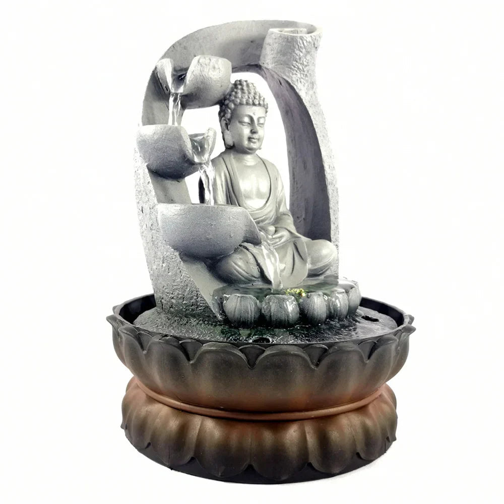 SereniBudd – Decorative Buddha Water Feature with Calming Stream Effect