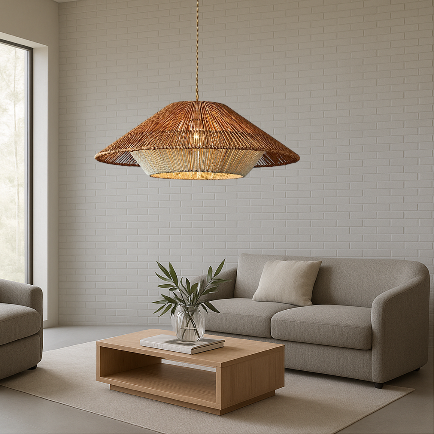 Pendrix | Artistic Woven Bamboo Hanging Lamp for Modern Interiors
