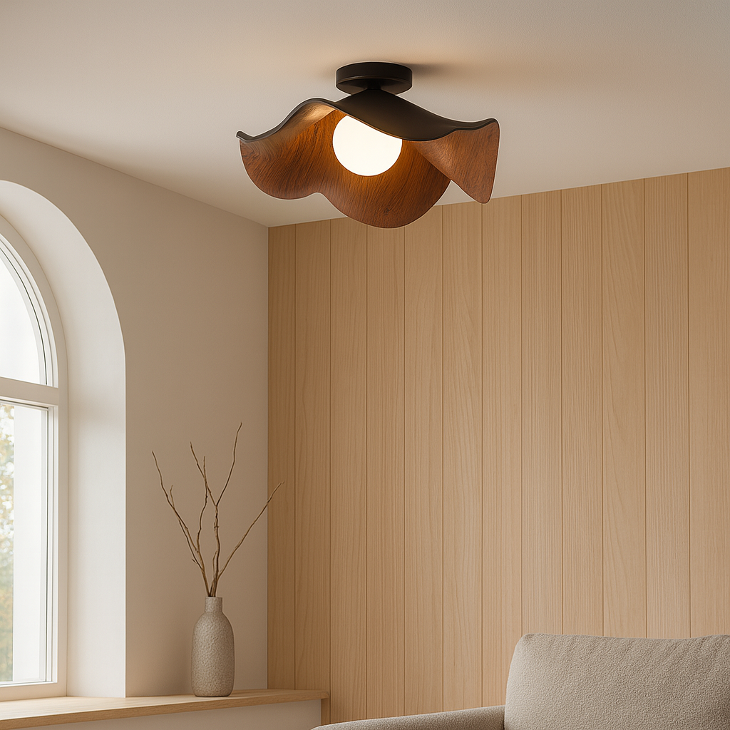 Pewtrella | Decorative Flower-shaped Ceiling Lamp