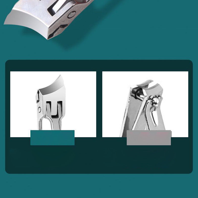 Heavy-Duty Nail Clippers for Thick Nails – Ergonomic Anti-Splash Design for Seniors