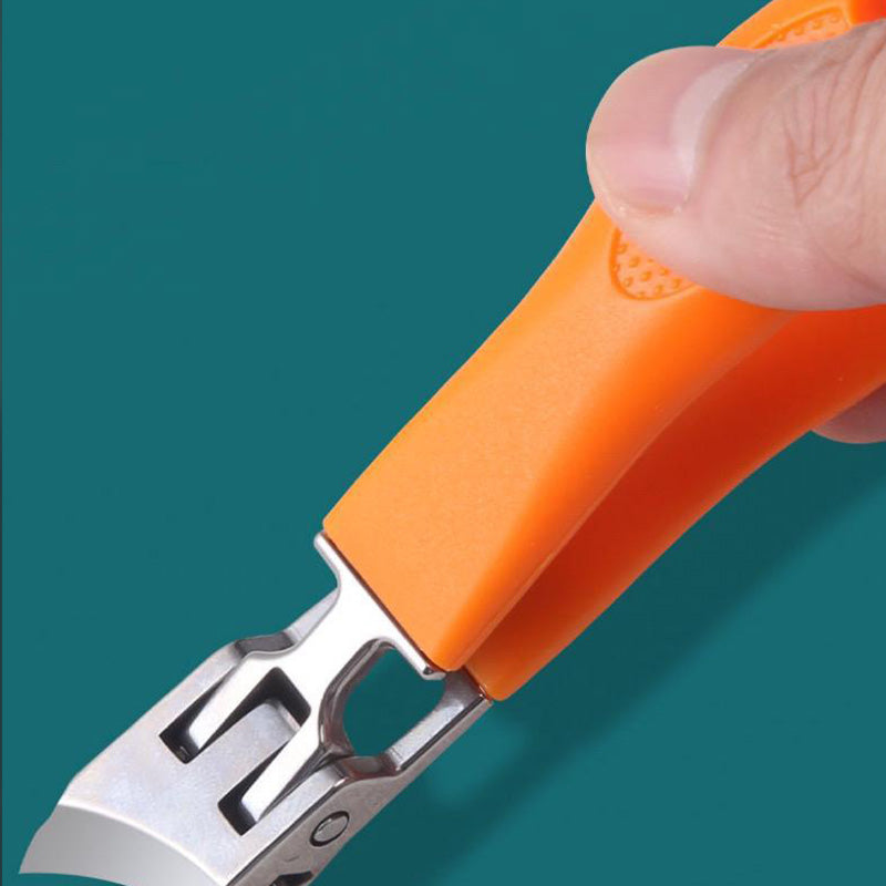Heavy-Duty Nail Clippers for Thick Nails – Ergonomic Anti-Splash Design for Seniors