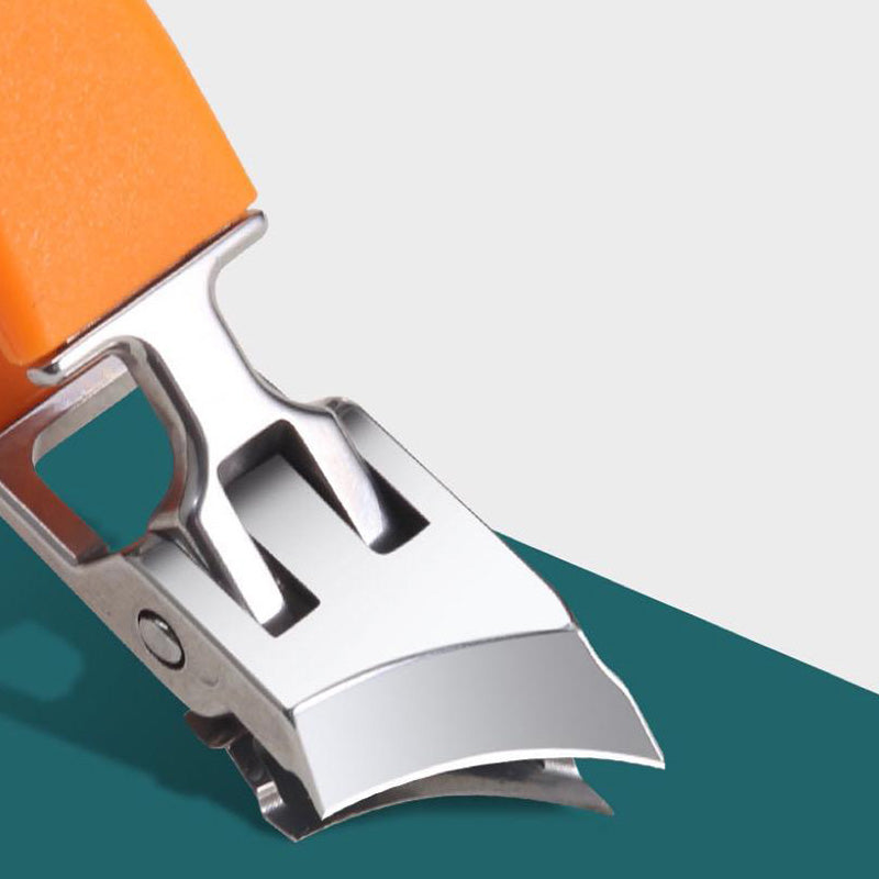 Heavy-Duty Nail Clippers for Thick Nails – Ergonomic Anti-Splash Design for Seniors