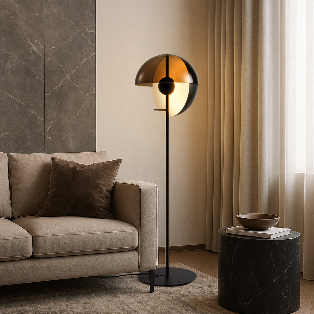 Prion | Modern Glass Aesthetic Floor Lamp