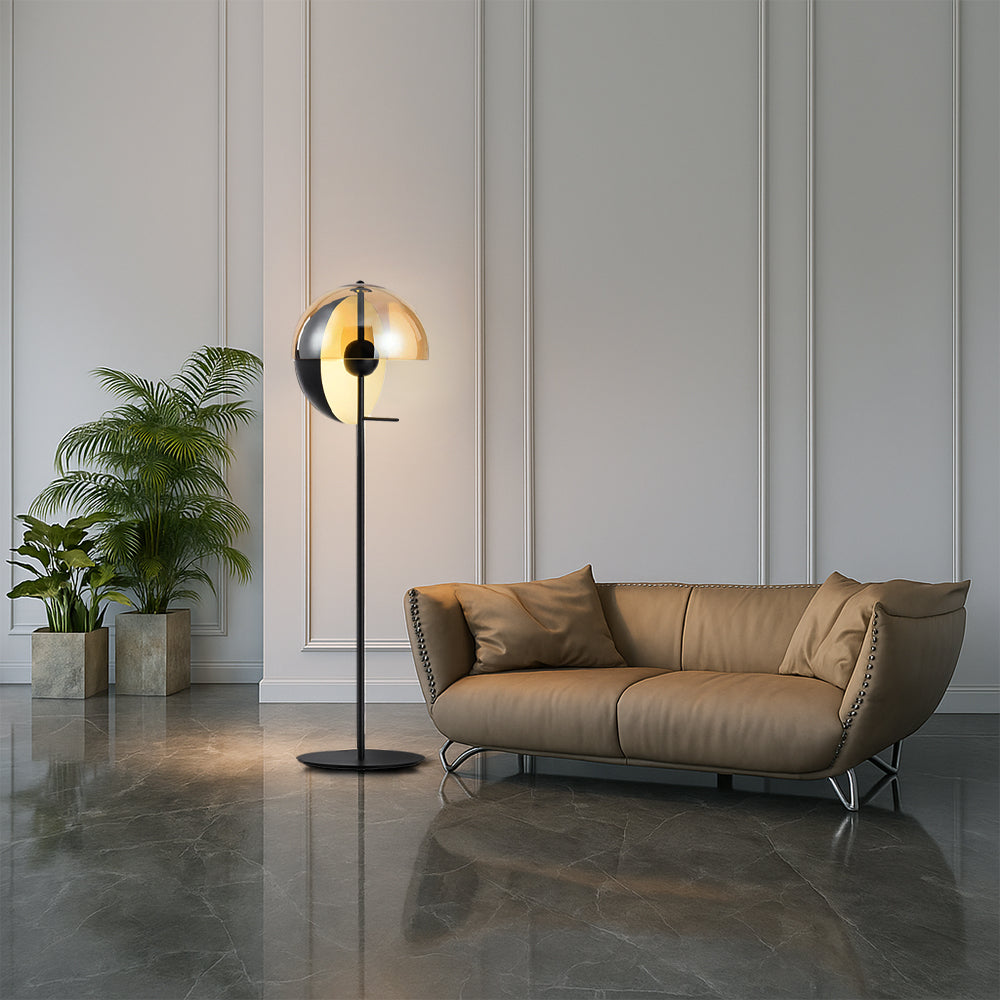 Prion | Modern Glass Aesthetic Floor Lamp