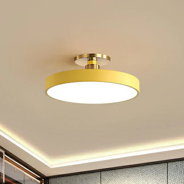 ArcticHalo – Modern Scandinavian-Style Ceiling Lamp for Contemporary Interiors