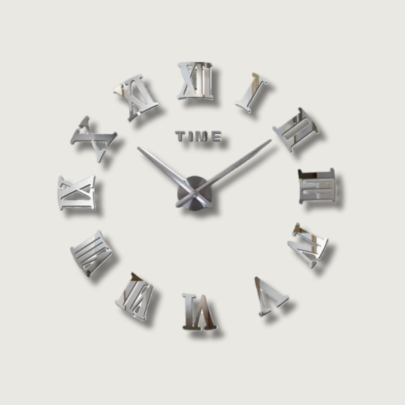 SilvaClock – Modern Nordic-Style Timepiece for Wall Décor