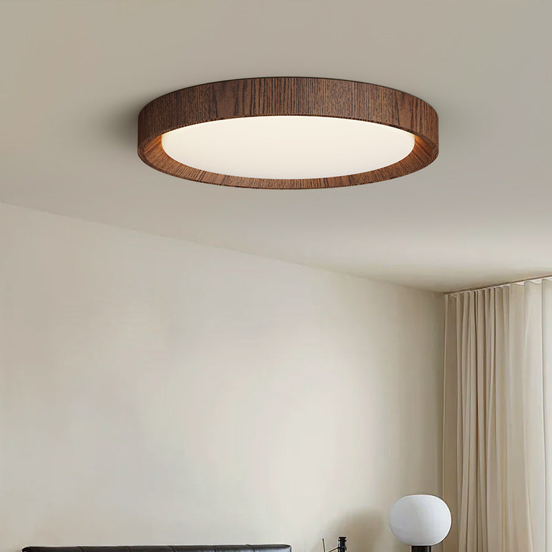 Pyloneer | Modern Simplicity Dark Wooden Ceiling Lamp
