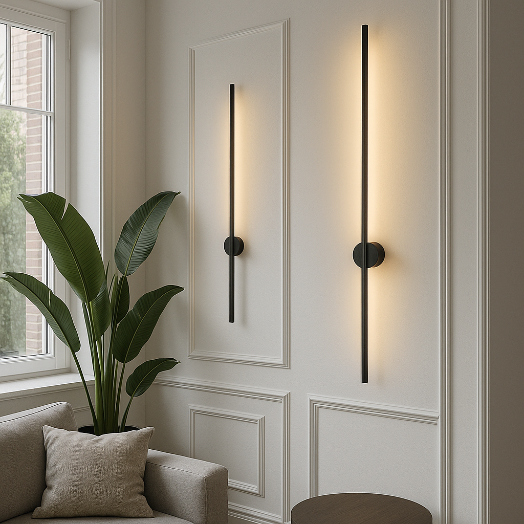 Rayvia | Timeless Linear Wall Lamp with Sleek Modern Design