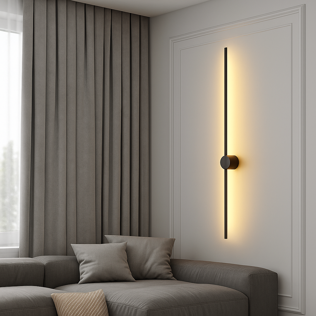 Rayvia | Timeless Linear Wall Lamp with Sleek Modern Design