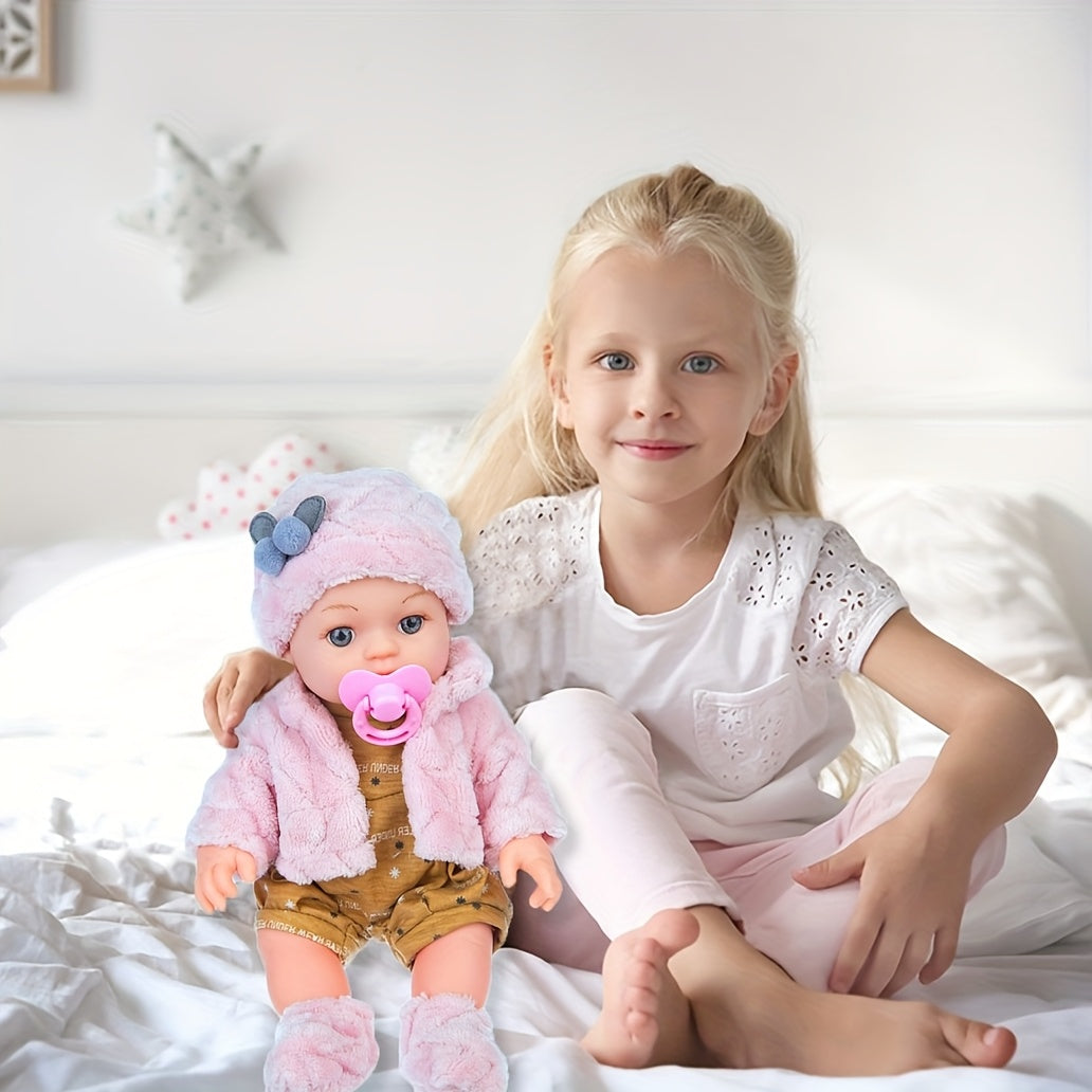 Soft Silicone Baby Doll Toy – Realistic Newborn Doll for Toddlers and Kids’ Playtime