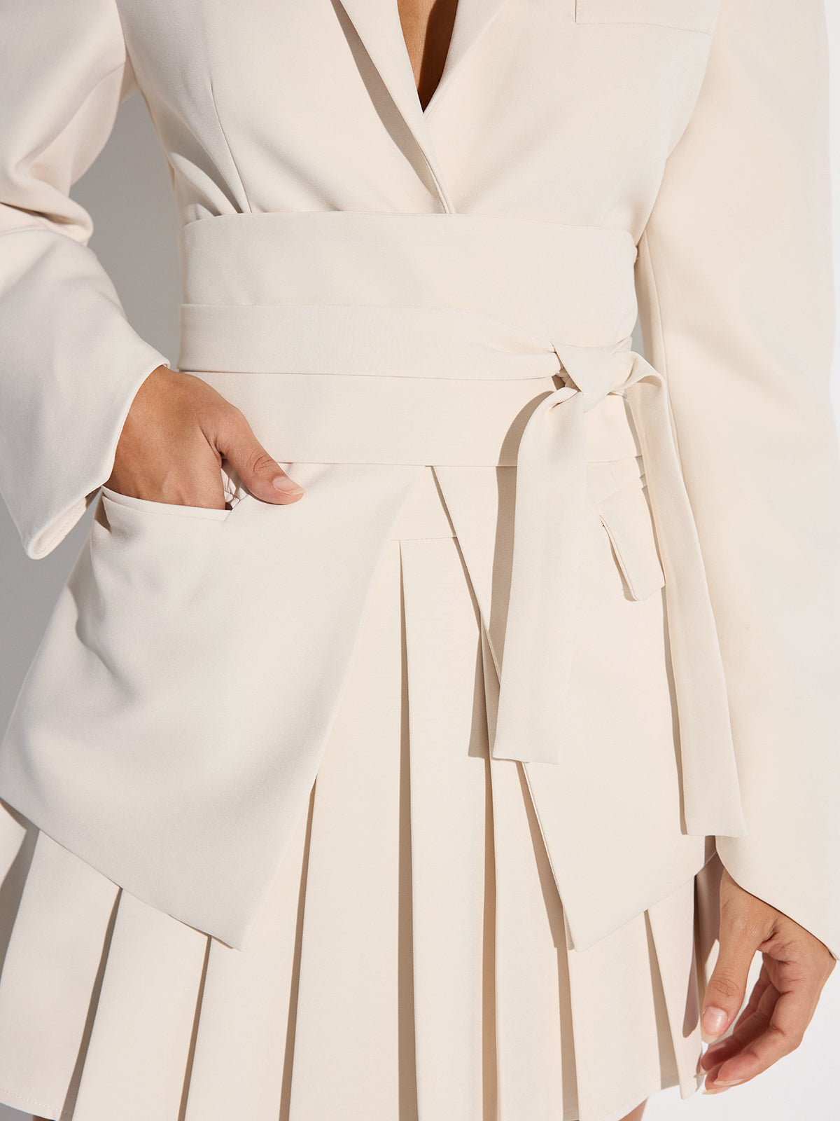 Reese | Cinched Waist Tailored Blazer
