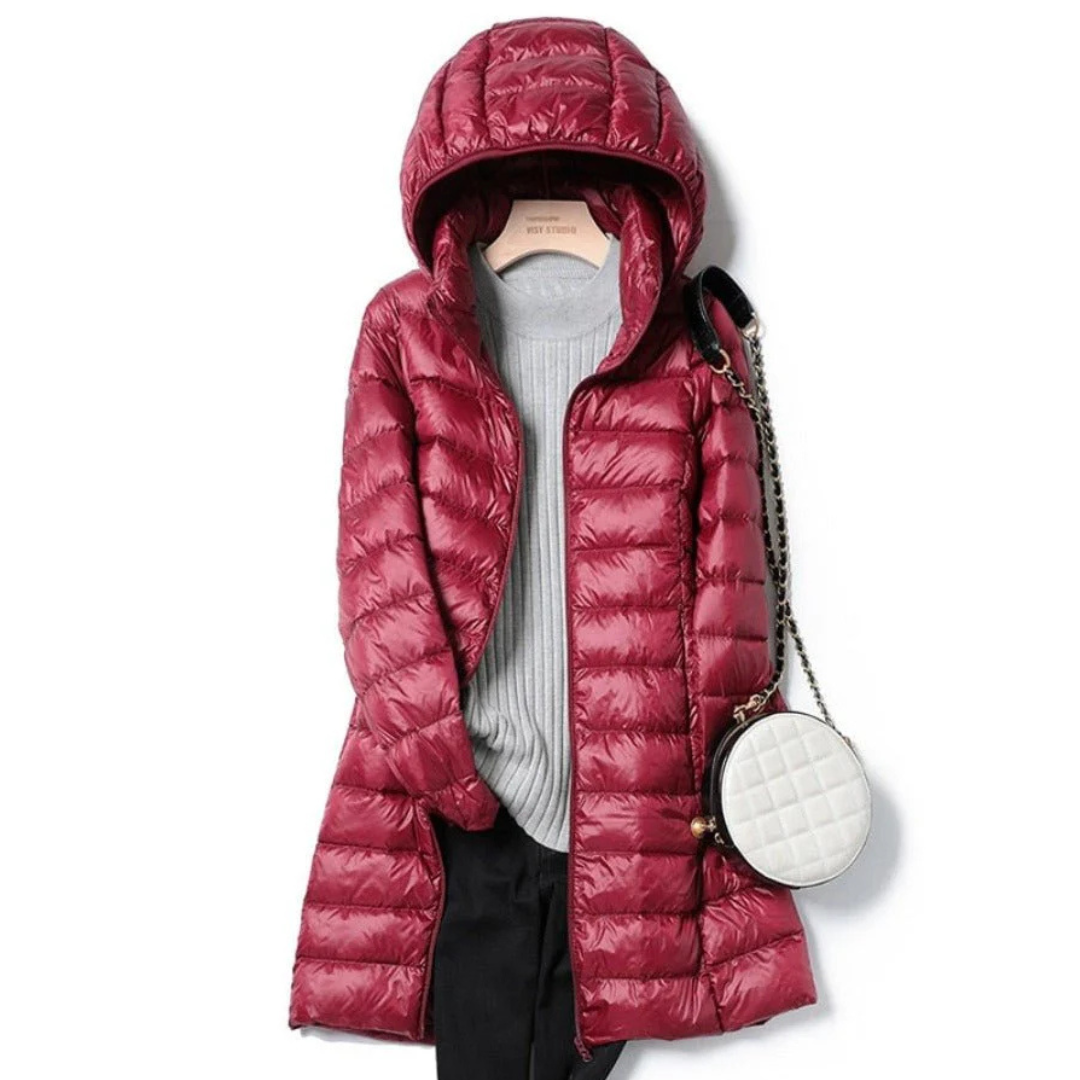 Rose | Insulated Hooded Puffer Jacket for Women’s Winter Style
