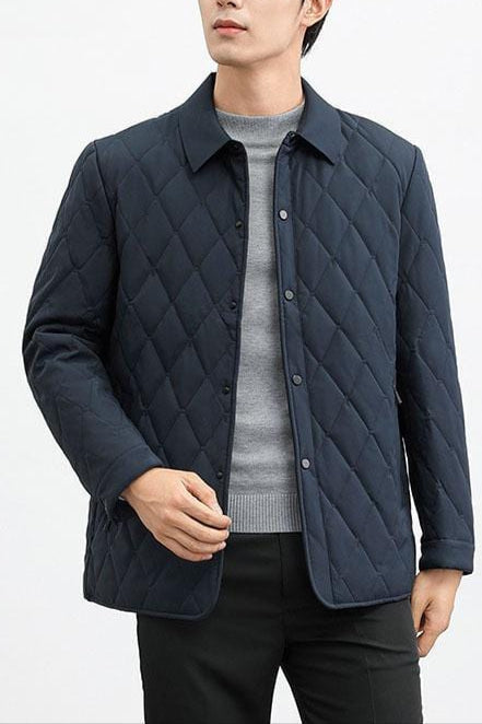 Rowan | Classic Men’s Casual Puffer Jacket for Cold Weather