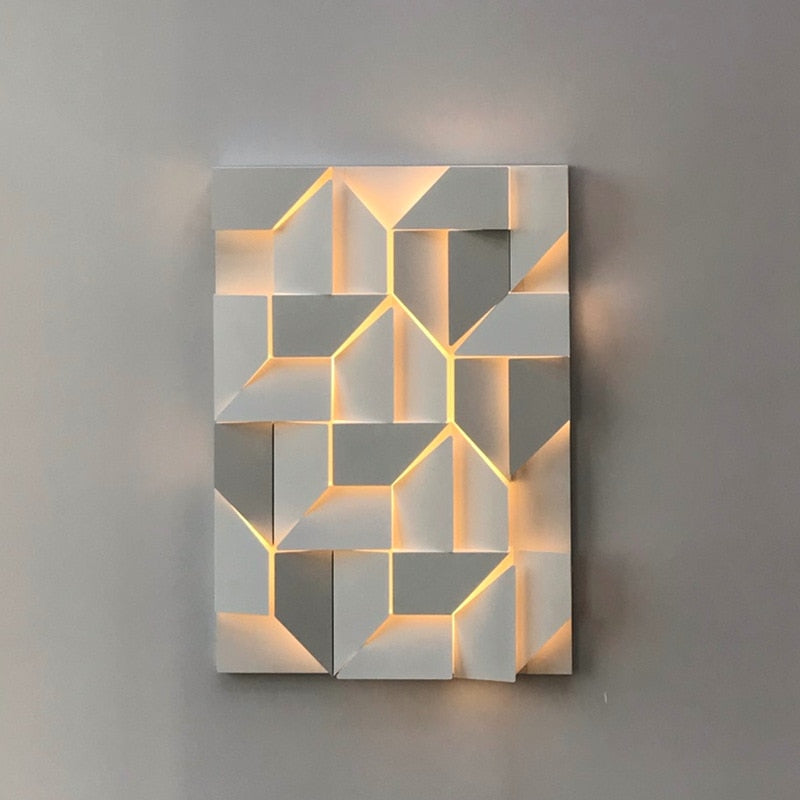 GlowVista – Modern 3D Wall Lamp for Breathtaking Visual Effects