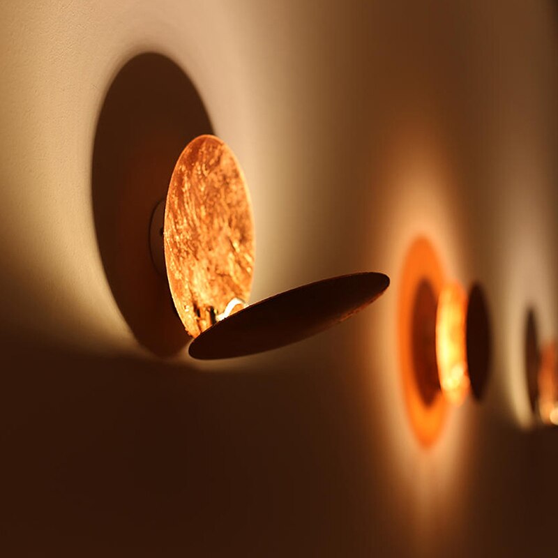 EclipseGlimmer – Wall Lamp with Solar Eclipse Shape for Stellar Lighting Effects