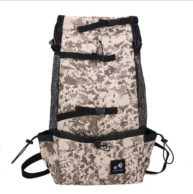 Adventure Tote – Durable Dog Travel Bag with a Side Pocket for a safe and convenient journey for both cats and dogs.