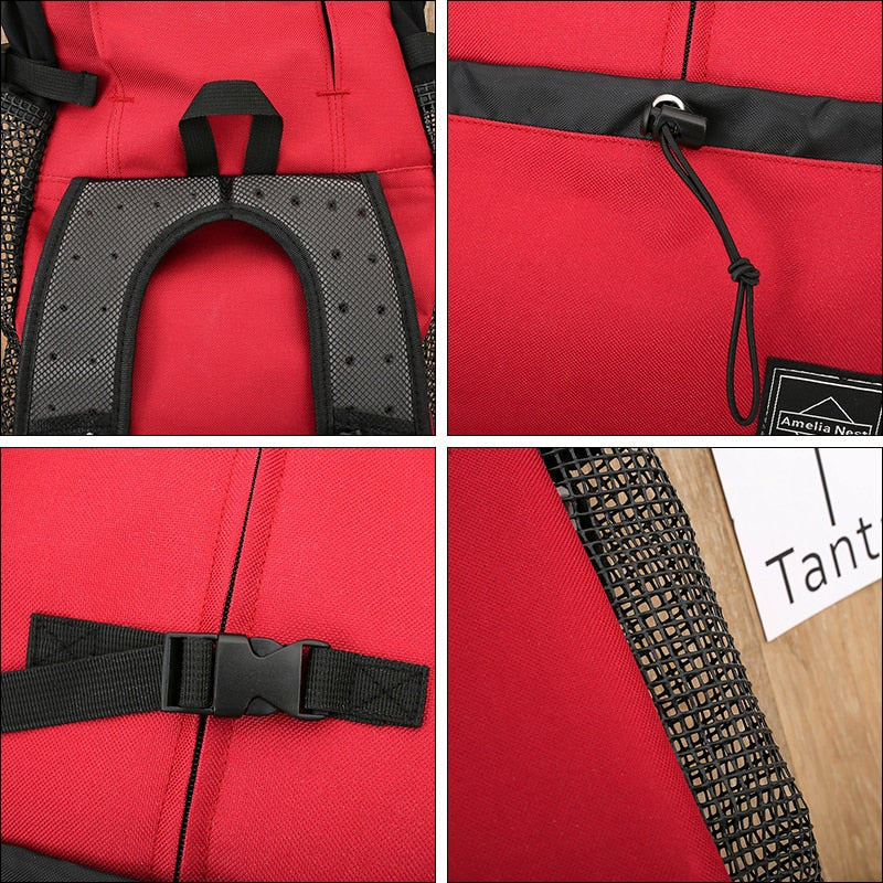 Adventure Tote – Durable Dog Travel Bag with a Side Pocket for a safe and convenient journey for both cats and dogs.