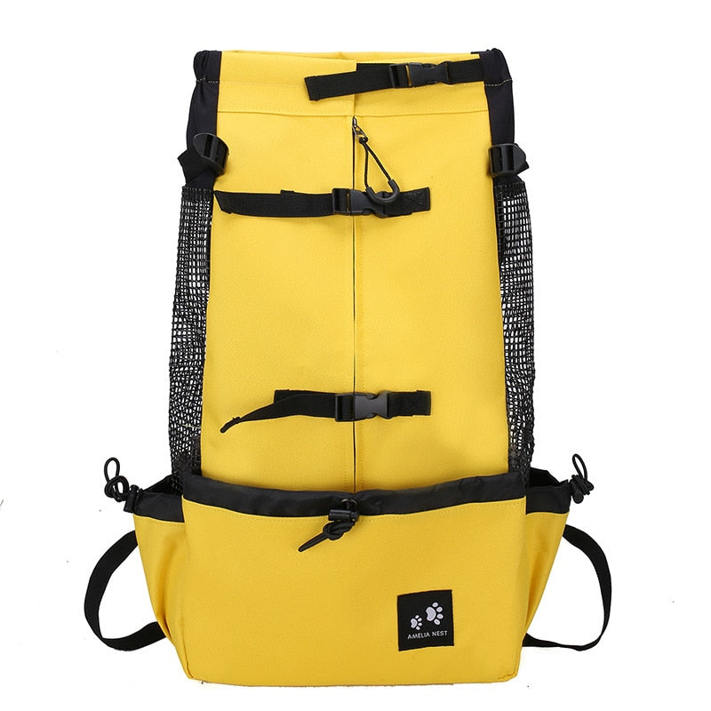 Adventure Tote – Durable Dog Travel Bag with a Side Pocket for a safe and convenient journey for both cats and dogs.