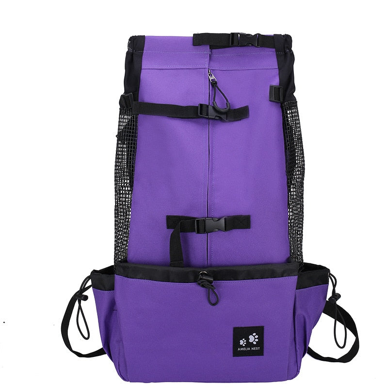 Adventure Tote – Durable Dog Travel Bag with a Side Pocket for a safe and convenient journey for both cats and dogs.