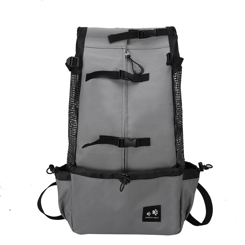 Adventure Tote – Durable Dog Travel Bag with a Side Pocket for a safe and convenient journey for both cats and dogs.
