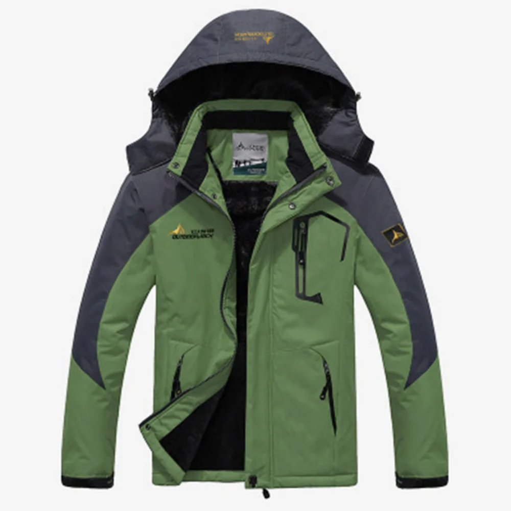 Cole | Thick Hood Waterproof Parka for Men
