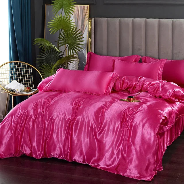 VelvaSleep – Premium Satin Bedding Set for Elegant Nights