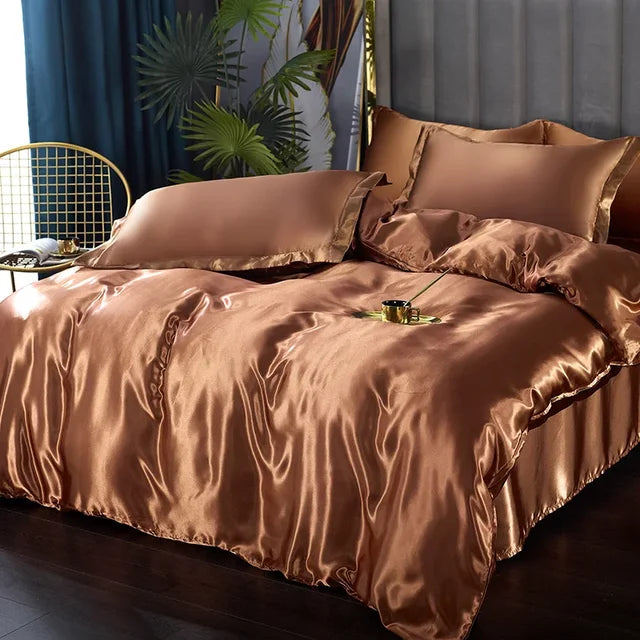 VelvaSleep – Premium Satin Bedding Set for Elegant Nights