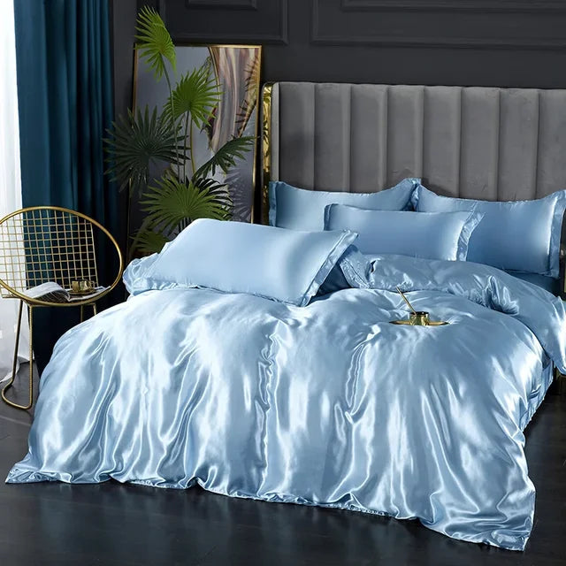 VelvaSleep – Premium Satin Bedding Set for Elegant Nights